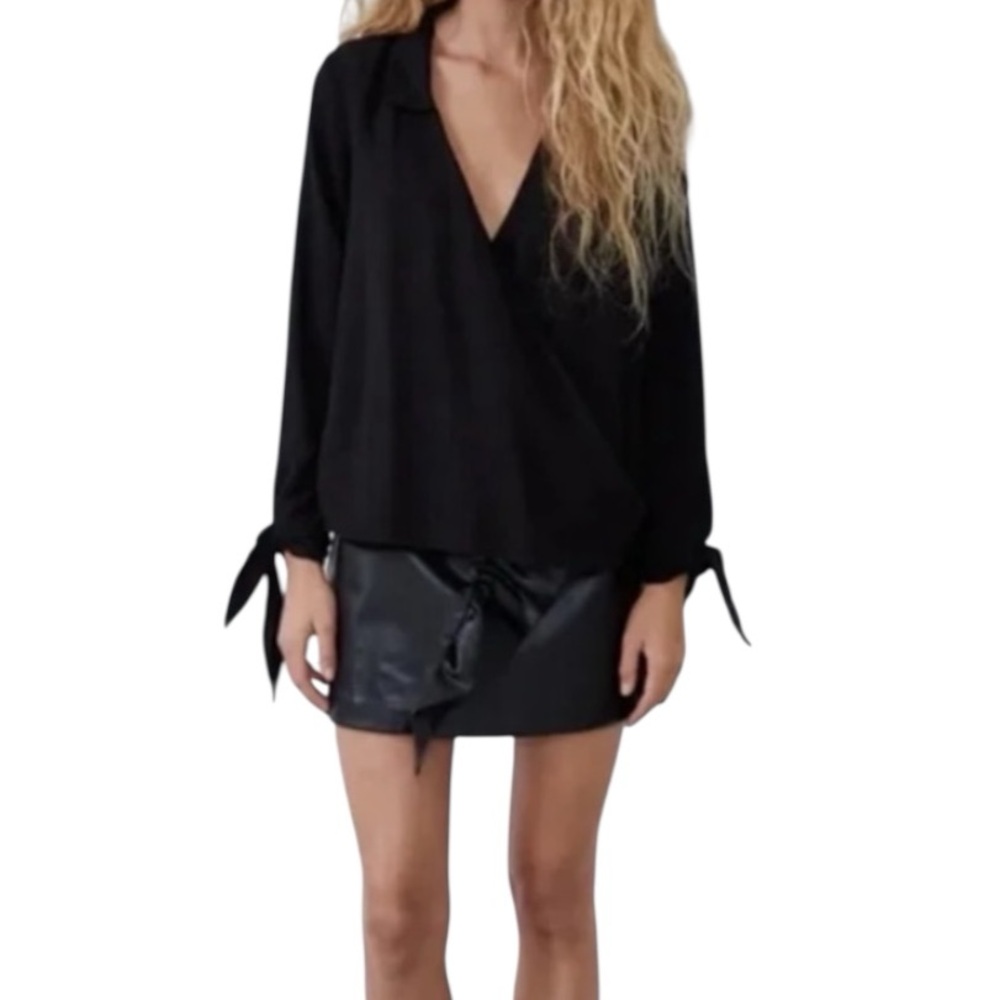 Zara Crossover Long Sleeve with Bows